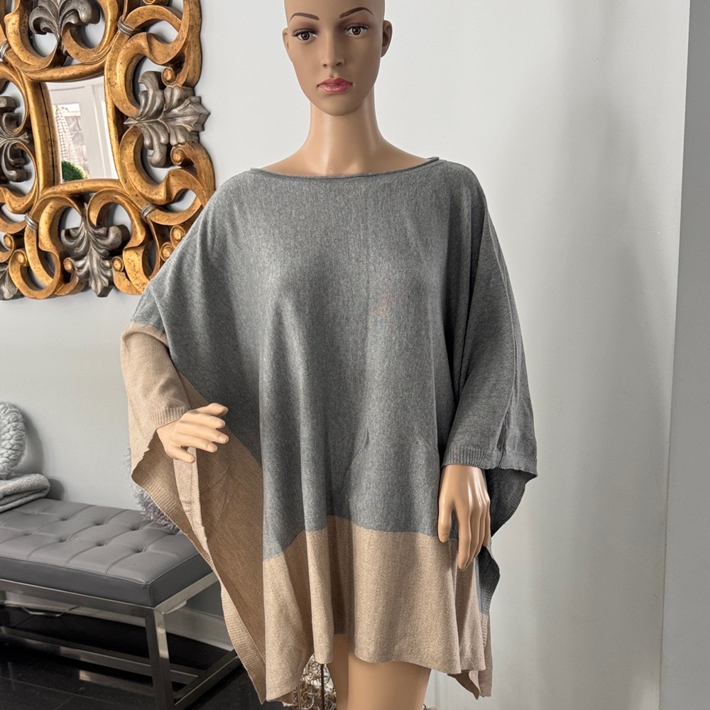 Eileen Fisher Wool Poncho